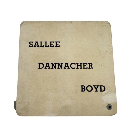 Vintage 1938 A M Co, Checker Game Board with Checkers Cardboard  NY USA Unique - Picture 3 of 6